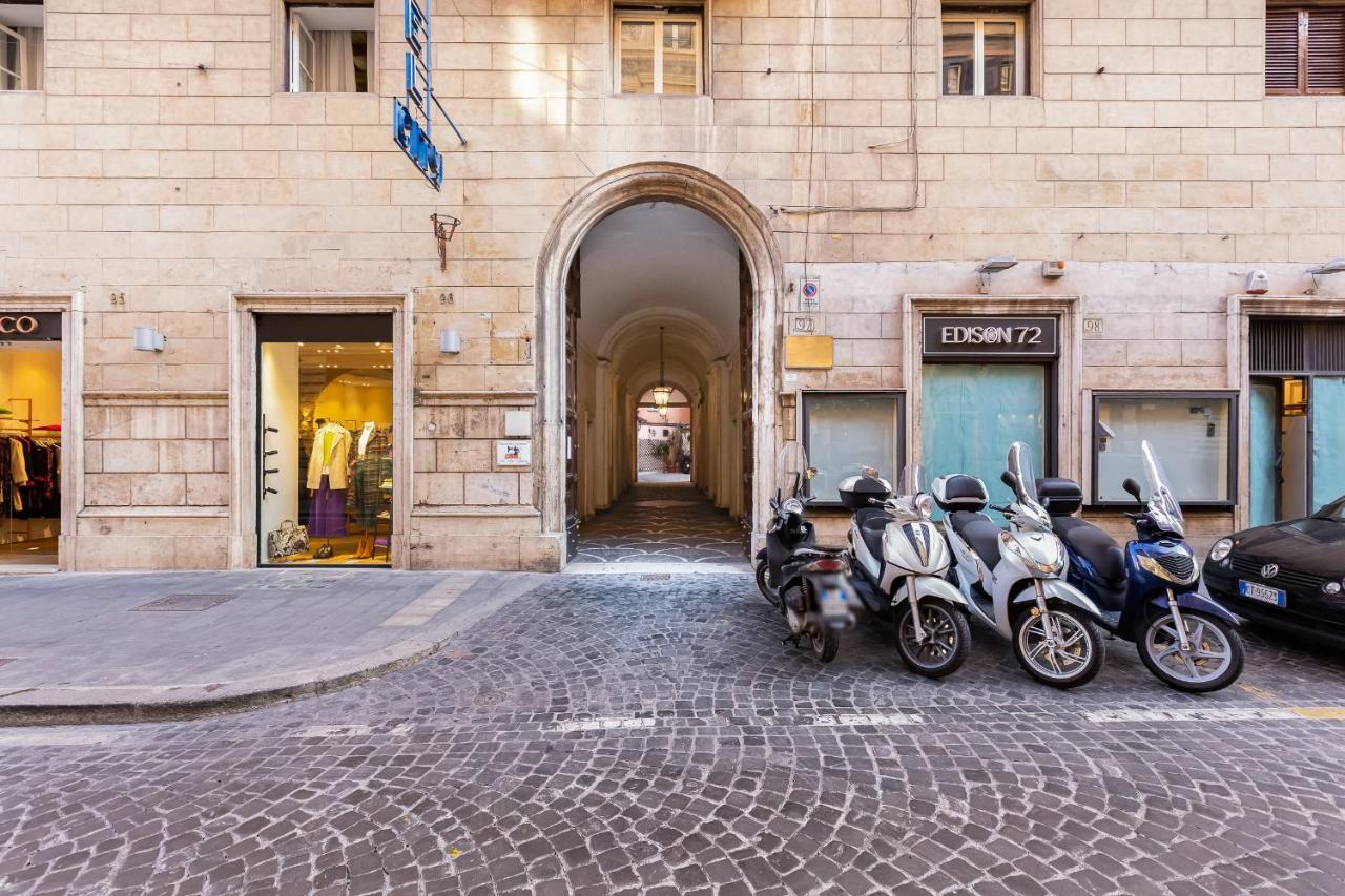 Spanish Steps Macelli Apartment With Terrace Roma Exterior foto